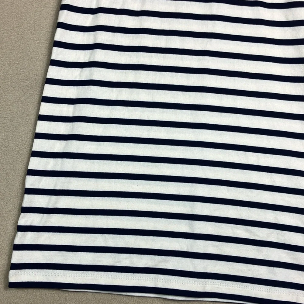 Kate Spade Poplin Collar Striped Tee Dress‎ Women’s size XXS